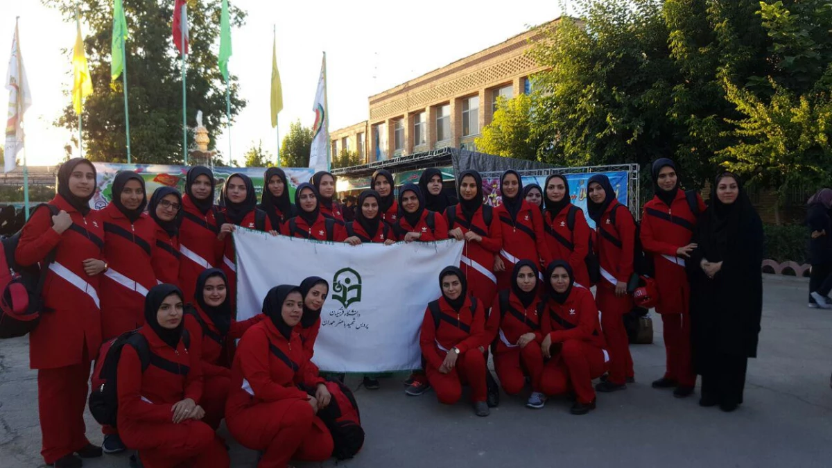 حضور تیم های خواهران و آغاز مسابقات از امروز 15/6/96 5