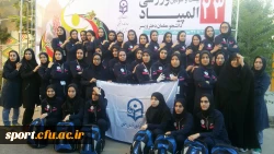 حضور تیم های خواهران و آغاز مسابقات از امروز 15/6/96 7